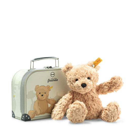 Jimmy Teddy in suitcase